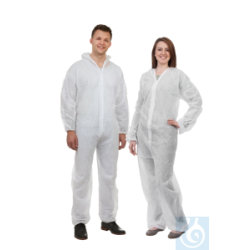 neoLab® coverall, white, made of PP, size XXL