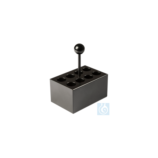 neoLabLine® heating block Alu, 8 places 17 mm Ø