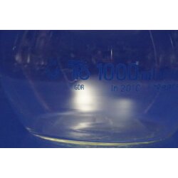 Messkolben 1000 mL Klasse A Klasse B Schott Duran Brand Laborbedarf NS19 NS24