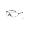 Uvex Metallbrille, Scheiben grau
