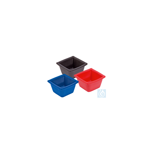 neoLab® Eiswanne Mini-Coolit 1 l, rot, geschäumtes PVC