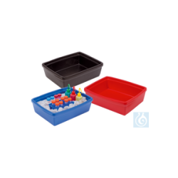 neoLab® Ice tray Maxi-Coolit 9 l, red