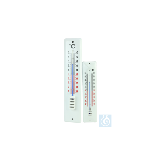 Email-Außenthermometer weiß 300 x 62 mm