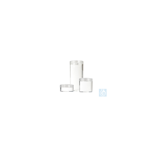 neoLab® Schraubdeckeldosen aus PS, 47 mm Ø, 30 mm hoch, 10 Stck./Pack