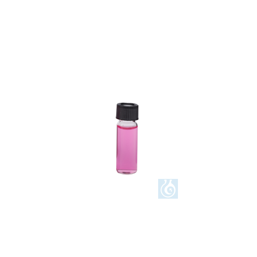 Vials 12 ml clear glass, cap closed, septum butyl/PTFE, 200 pcs./pack