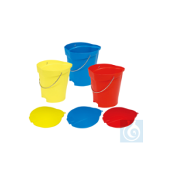 neoLab® Bucket made of PP, 12 l, yellow