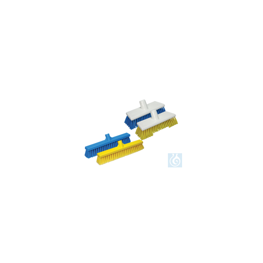 neoLab® Besen mit weichen Borsten, PP, blau