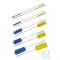 neoLab® bottle brush PP, 130 x 10 mm ø, hard bristles, yellow