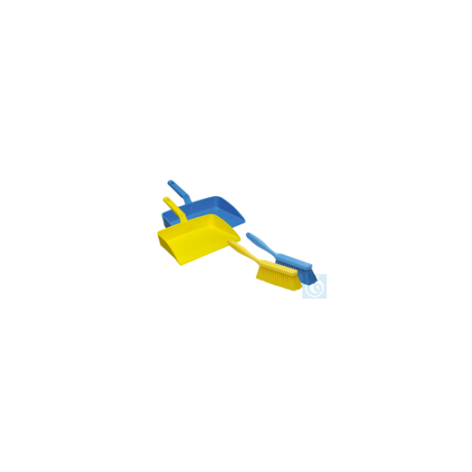 neoLab® Hand brush, 340 x 45 x 65, polyester, yellow