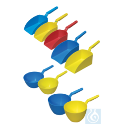 neoLab® Hand scoop, large, 2 l, blue