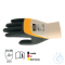 neoLab professional protective gloves with nitrile coating, orange/black, Gr.