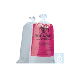 Biohazard-Autoklaviersäcke 61 x 91 cm, PP, 100 St./Pack