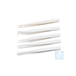 neoLab® PBTP forceps with fiberglass, 1 mm, curved,...