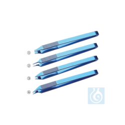 neoLab® aluminum tweezers, 95 mm long, straight,...