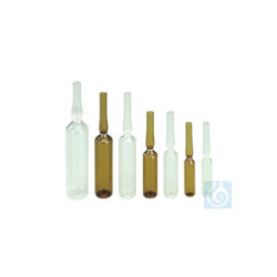 Spit ampoules of Fiolax clear glass, 10 ml, 102x17.75mm,...