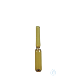 Spit ampoules of Fiolax amber glass, 1 ml, 60x10.75mm,...