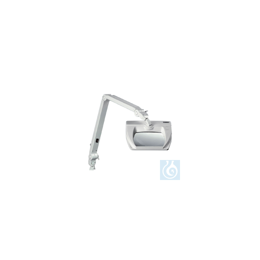 neoLab® Lupenleuchte 1,75x bikonvex, inkl. Leuchtmittel 18 W + Tischklemme