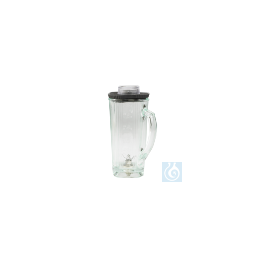 neoLab® glass beaker 1 l, with lid and knife set, for 3-2095