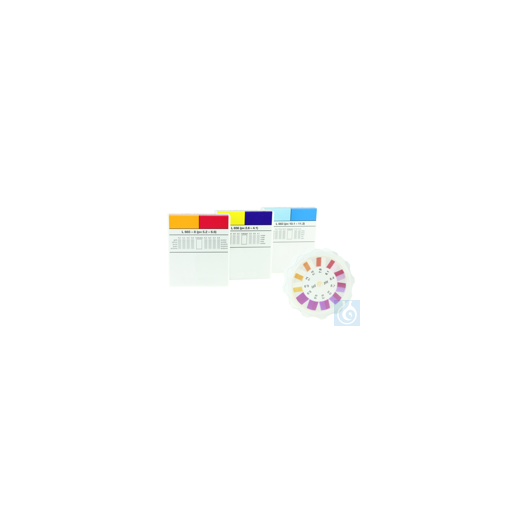 neoLab® pH indicator papers Lyphan, 0.2 pH, 7.3 - 8.7 pH, 200 pcs./pack