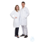 neoLab® lab coat men, cotton, lapel collar, 1/1 length, size 50