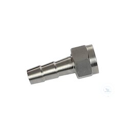Adaptor M 16×1 to hose shaft 11 mm, stainless steel