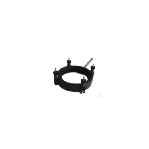 Clamp lock, for flange DN 60, made of glass-fibre reinforced polyester