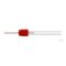 Screw cap GL 14 made of PBT, for tubing feed-throughs, outer Ø 1.6 mm
