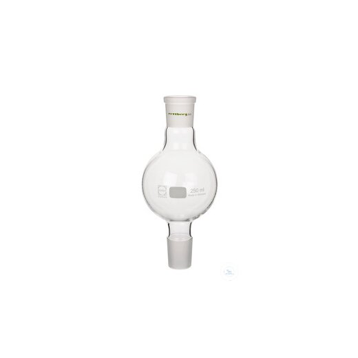 Solvent bulb, 250 ml, sleeve NS 29/32, core NS 29/32