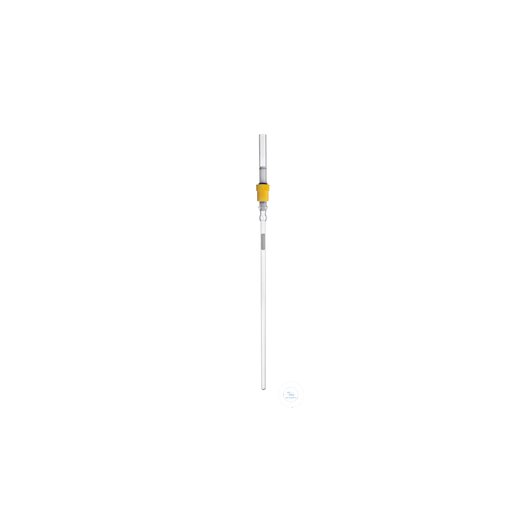 NMR tubes, 8 long, 500 MHz, with Youngs valve, pack of 5 pieces