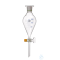 separating funnel, 1000 ml, BF, grad. , glass plug NS 18.8/6 mm,