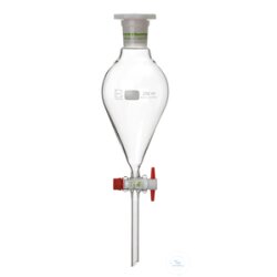 Scheidetrichter, 250 ml, BF, ungrad. , PTFE-Küken NS...