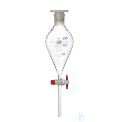 Scheidetrichter, 1000 ml, BF, grad. , PTFE-Küken NS...