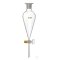 Scheidetrichter, 50 ml, Squibb, grad., Glasküken NS 12,5/2,5 mm,