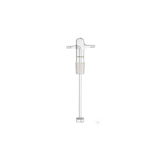 Insert, with glass frit por. 1, for gas wash bottle