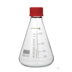 Erlenmeyer flasks, 250 ml, GL 32, with screw cap