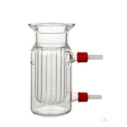 Reaction vessel, 250 ml, DN 60, with groove, round...