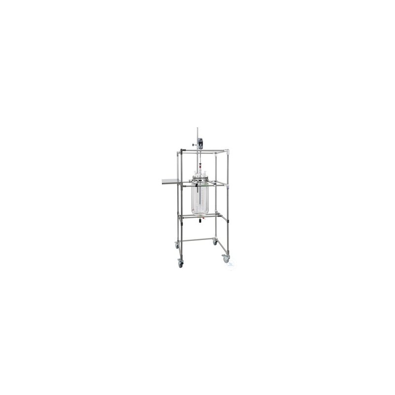 Vessles Rack Mobile rack for reaction vessels 6 - 20 litres, without flange holder ...
