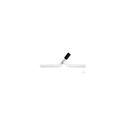 Durchgangs-Hochvakuum-Ventil, mit PTFE-Spindel, Durchlass 0 - 15 mm,