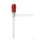 Corner high-vacuum valve, with PTFE spindle, passage 0 - 6 mm,