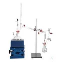 Distillation apparatus, complete unit