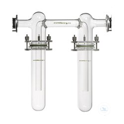 Vakuum-Doppelkühlfalle, Bauhöhe ca. 45 cm,...