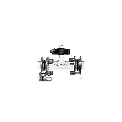 Connection part for straight installation, 2x KF DN 25, 1x KF DN 16,