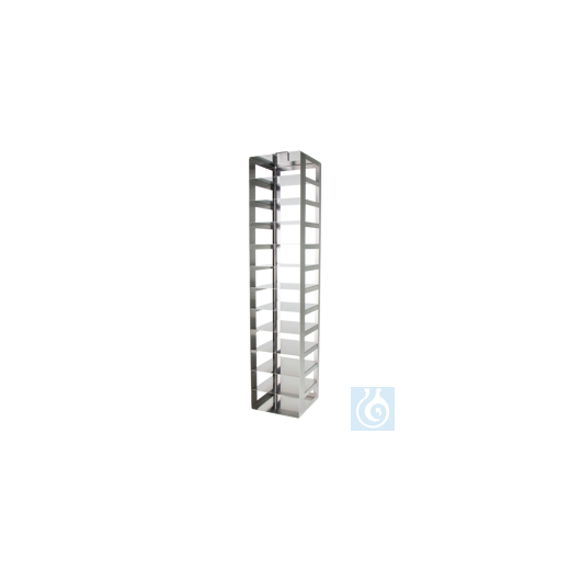 Cryomaster® chest rack with safety bar for 12 cryoboxes 136x136x