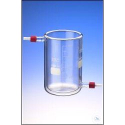 Tempering beaker of glass with PTFE olive GL 14 Type T-GL...