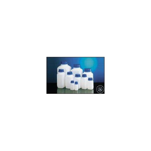 WH-Chemikalienfl. HDPE natur 100 ml quadr. o.V. Gew. Ø 32