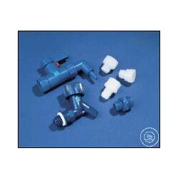 Adapter, LDPE blue, for 5 - 60 l balloons