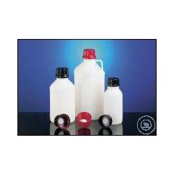 PP red bell cap for 500-2500 ml UN fl., with degassing