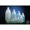 Enghalsflasche, LDPE natur, 250 ml, rund, m.Verschluss