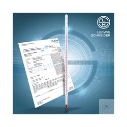 Laboratory thermometer, rod form -10+100°C in...