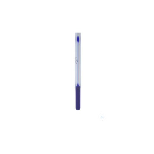 ASTM-ähnliche Thermometer -ACCU-SAFE- +38+82°C in 0,1°C, blau, kalibrierfähig